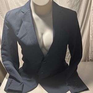 Turtleson nylon & polyester cotton blend blazer with lining , 2 buttons , M NWT